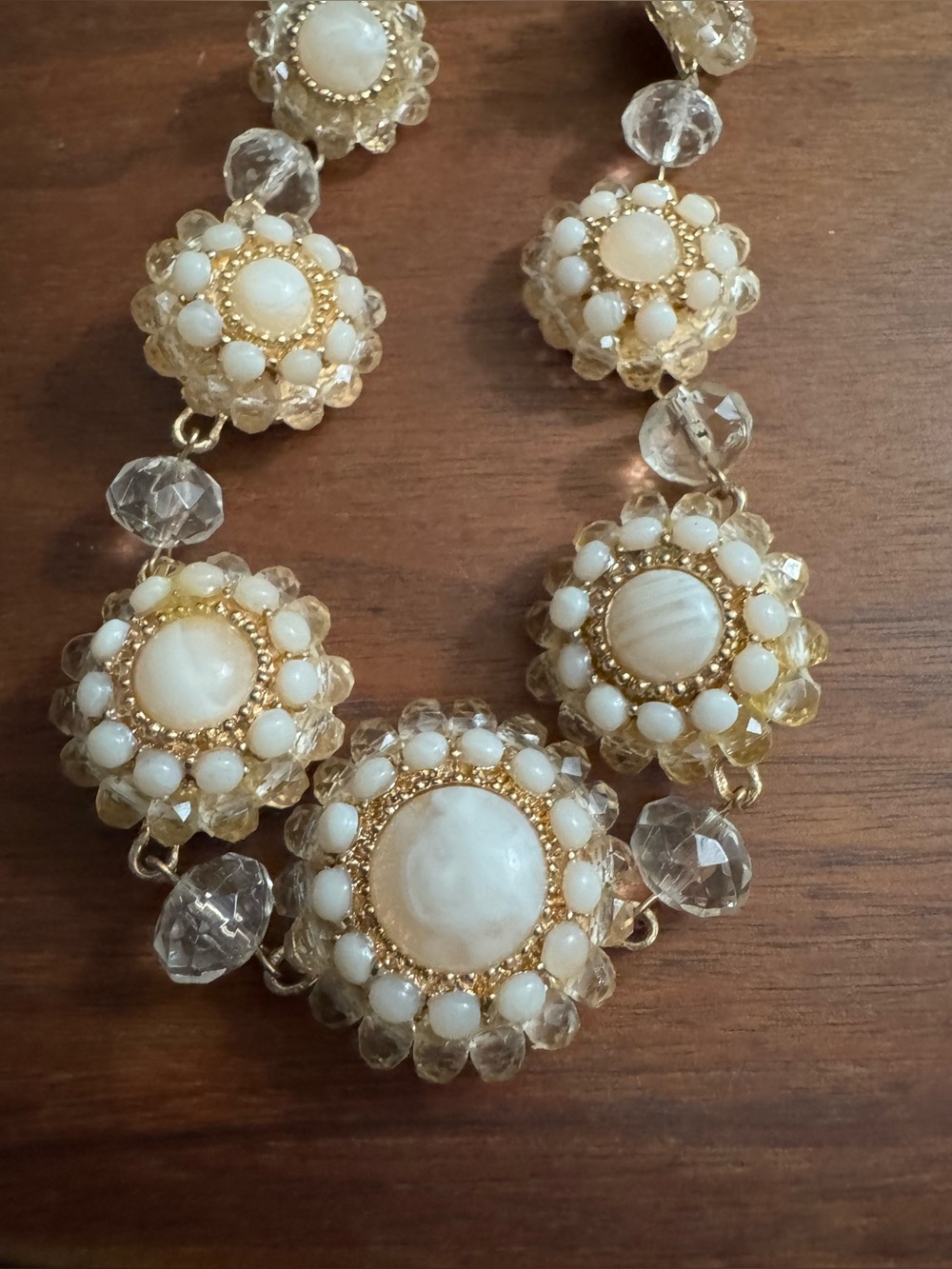 Charming Charlie Gold Toned Statement Necklace - Picture 2 of 7